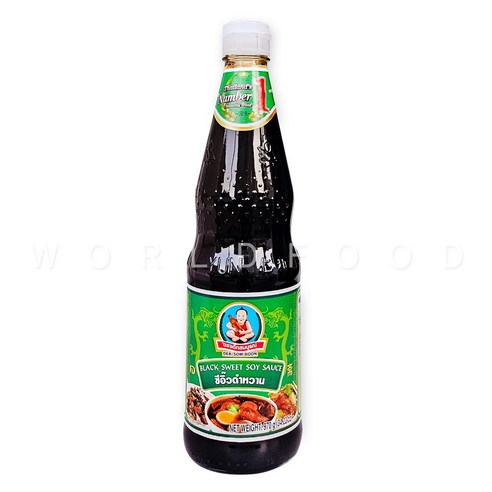 태국 헬시보이 블랙 스위트 소이소스 대용량 black sweet soy sauce