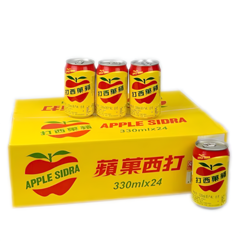 애플 사이다 탄산음료