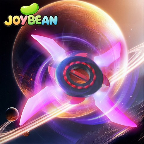 조이빈 LED 발광 회전 스피너 4날개, 1개