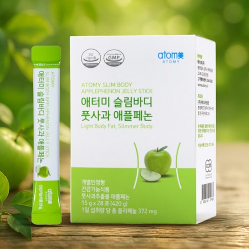 애터미 슬림바디 풋사과 애플페논 (28포)