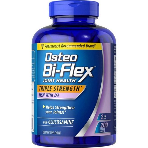 오스테오 [3개 SET] 바이플렉스 200정 Osteo Bi-Flex Triple Strength 200