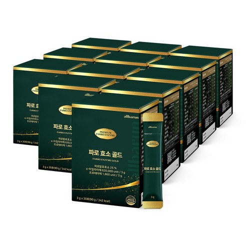 올바른 파로 효소 골드, 90g, 12박스