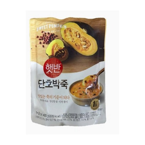 CJ제일제당 [CJ제일제당] 비비고 단호박죽 420g x 10개
