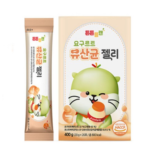 아람농장 튼튼플랜 요구르트 유산균 젤리 20p