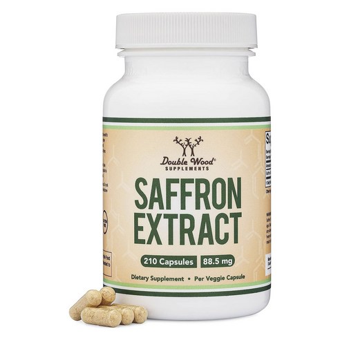 더블우드 Saffron Extract 88.5mg 캡슐, 1개, 210정