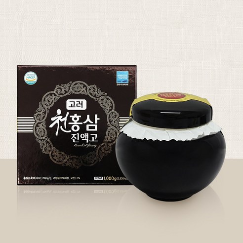 고려천홍삼진액고 농축액 홍삼정 1000g 2개, 1개, 1kg