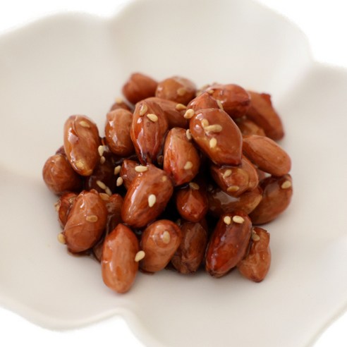[여우마을 수제반찬] 볶아조린 땅콩조림 업소용 콩조림, 1kg, 2개