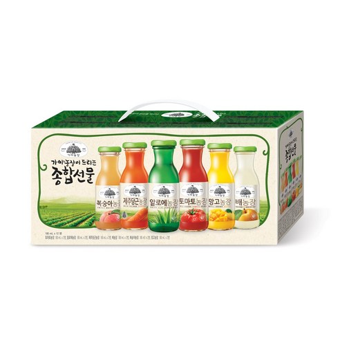 가야농장 주스 6종 종합선물세트