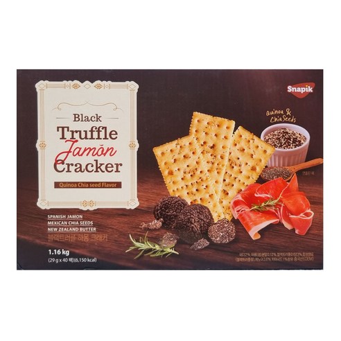 Snapik 트러플 크래커 1.16kg, 1개, 1.16kg