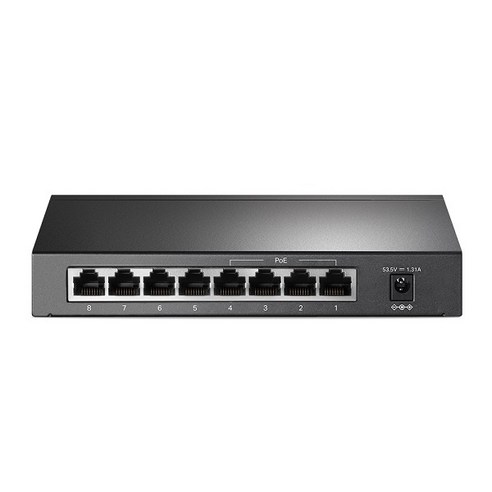 티피링크 TL-SF1008P 8포트 POE 스위칭허브, 단일상품, 1개