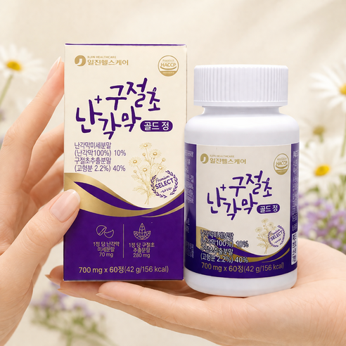 일진헬스케어 난각막 구절초 골드정 700mg x 60정 2개월분
