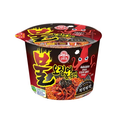 오뚜기 불오징어 볶음면 용기 110g