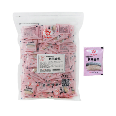 범아 뽀빠이 핑크솔트 5그램 2백개입