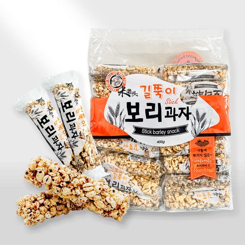 엉클팝 길쭉이 보리과자 12.5g