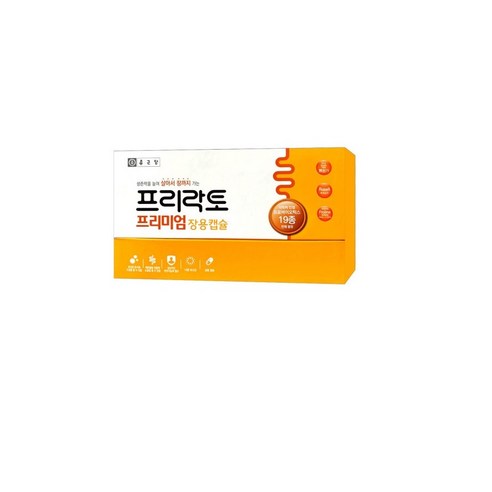 종근당 프리락토 장용캡슐 60C (2개월분), 프리미엄 장용캡슐, 종근당 유산균