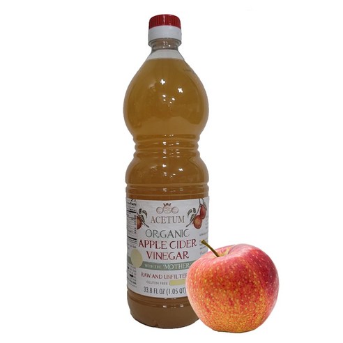 아세텀 ACETUM 유기농 사과식초 애플사이더 1L