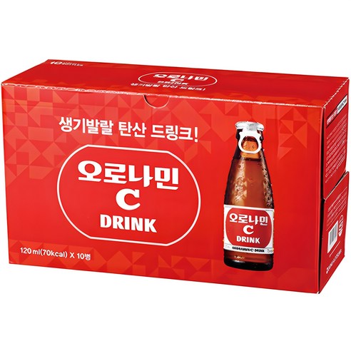 오로나민씨 탄산 드링크