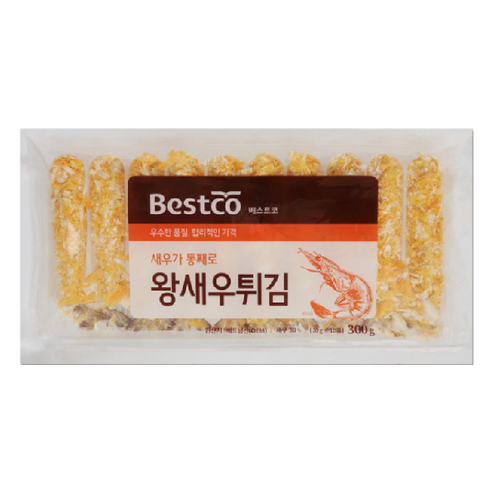 베스트코 왕새우튀김 300g x 20봉