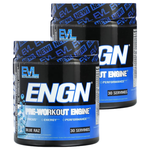 EVLUTIONNUTRITION ENGN 프리-워크아웃 엔진 블루 라즈 맛