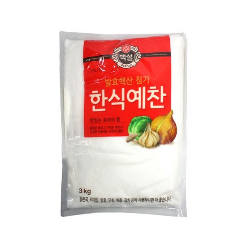 [CJ제일제당] 한식예찬 (백설 3K)