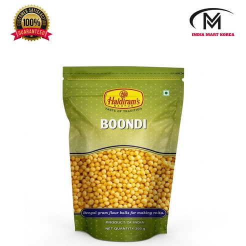HALDIRAM BOONDI 분디,200G,1개