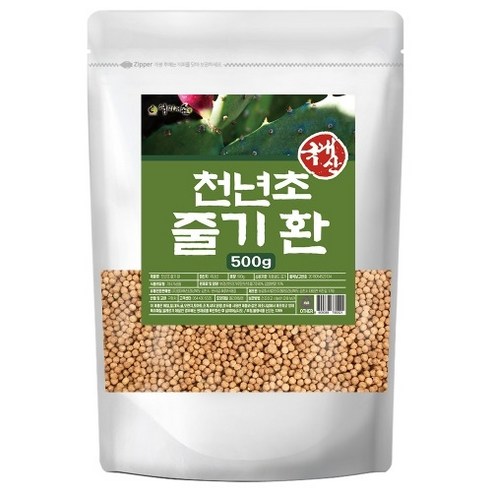 국내산 천년초줄기환, 2개, 500g