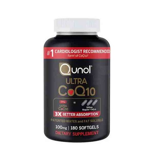 퀴놀 큐놀 울트라 코큐텐 100ml 180소프트겔 Qunol Ultra CoQ10 100 mg., 180 Softgels