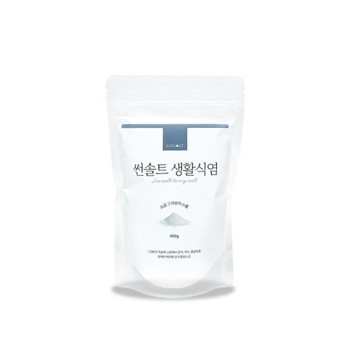 썬솔트 국내산 명품 용융 소금 생활 식염 미FDA 승인 순도 99.9% 사은품 증정