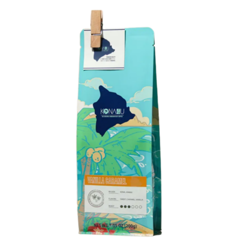 코나포유 세계3대커피 하와이 코나커피 바닐라 카라멜 원두 200g, 에스프레소, 200g, 1개