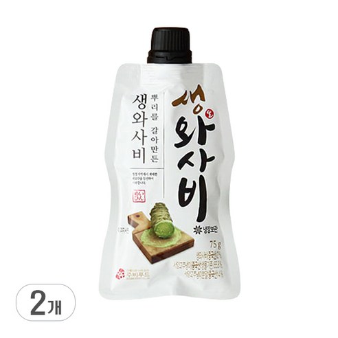 주비푸드 자연에서 갈아만든 생와사비