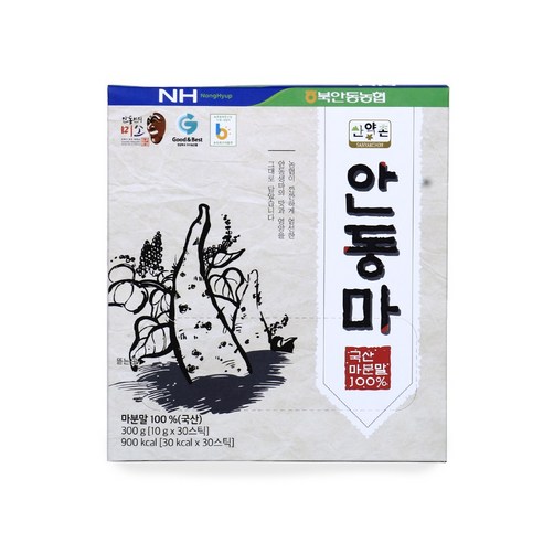 북안동농협 산약촌 마 분말/참마 가루 스틱형