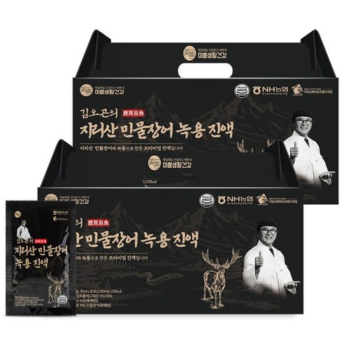 김오곤의 지리산 민물장어 생 녹용 진액