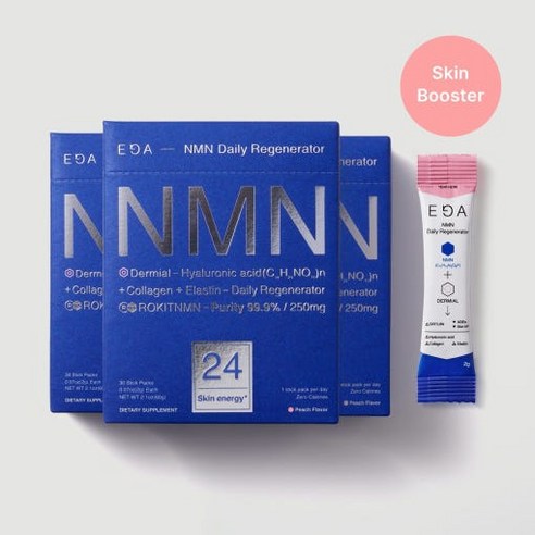에가 NMN 스킨부스터 여성 NMN 고순도 99.9% 250mg