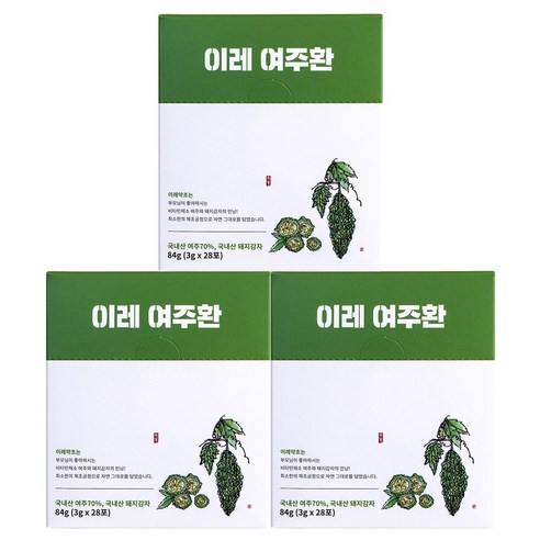 이레약초 여주환 건강환