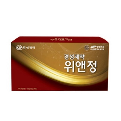 경성제약 위앤정 위건강 속이 편한 갈색의 환 6g 30포