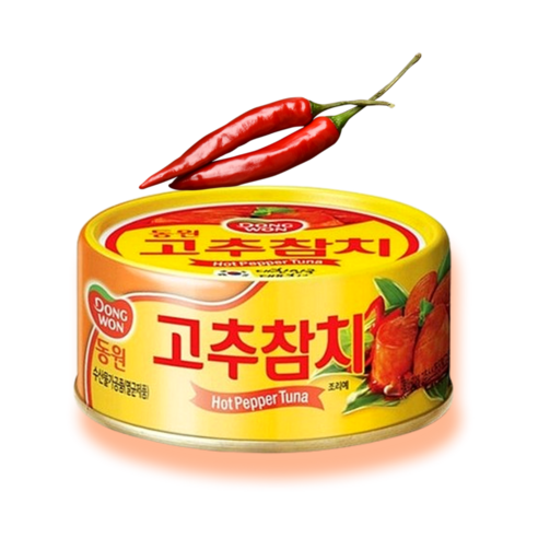 동원 고추 참치, 100g, 5개