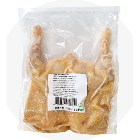 옛날통닭 후라이드치킨 염지 600g (1수) (드라이아이스 포함)