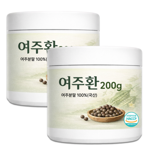 100% 국내산 여주환 국산 여주 환 식약청인증 하늘정연, 2세트, 200g