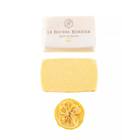Le Beurre Bordier 보르디에 프랑스 유자 버터 묶음세트, 125g, 6개