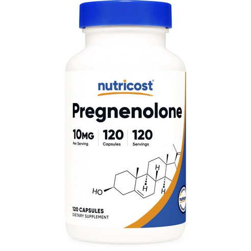 뉴트리코스트 프레그네놀론 10mg 캡슐, 1개, 120정