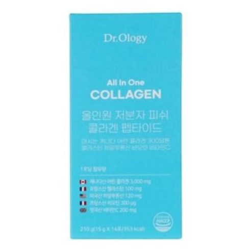 닥터올로지 올인원 저분자 피쉬 콜라겐 15g14포 2박스 mid+88466Ew