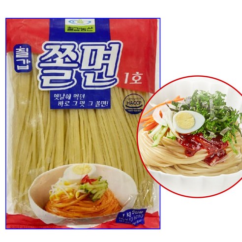 칠갑농산 쫄면 (실온보관), 1kg, 1개