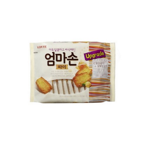 롯데제과 엄마손 파이, 254g, 7개