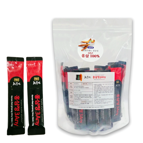 홍삼정3any 스틱, 100개, 15g