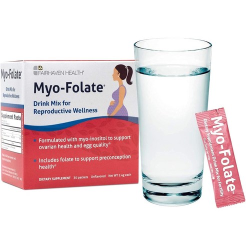 Fairhaven Health Myo-Folate 미국 페어헤븐 헬스 마이오 폴레이트 엽산 30개입 1팩