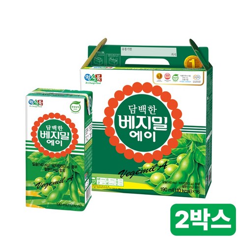 베지밀 에이 담백한 두유