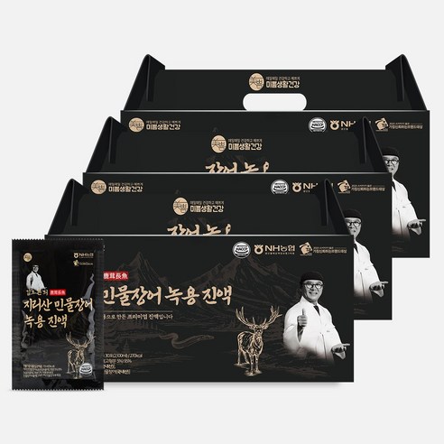 김오곤의 지리산민물장어 녹용진액 국내산원료, 70ml, 90개