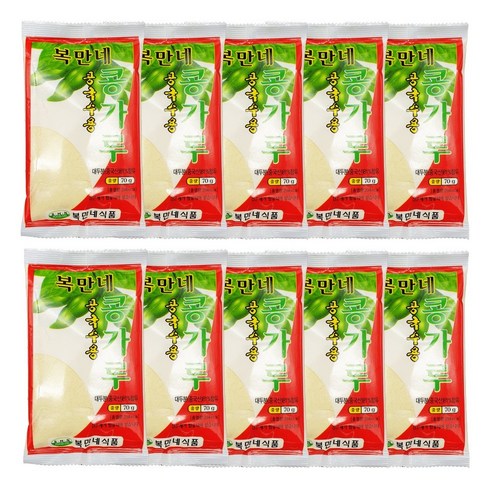 복만네 콩국수용 콩가루 850g, 70g, 10개