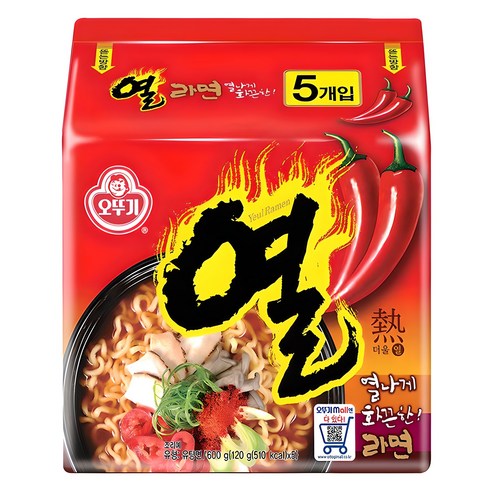 오뚜기 열라면 120g
