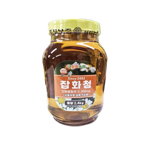 청림 잡화청 2.4kg, 4개, 2.4kg